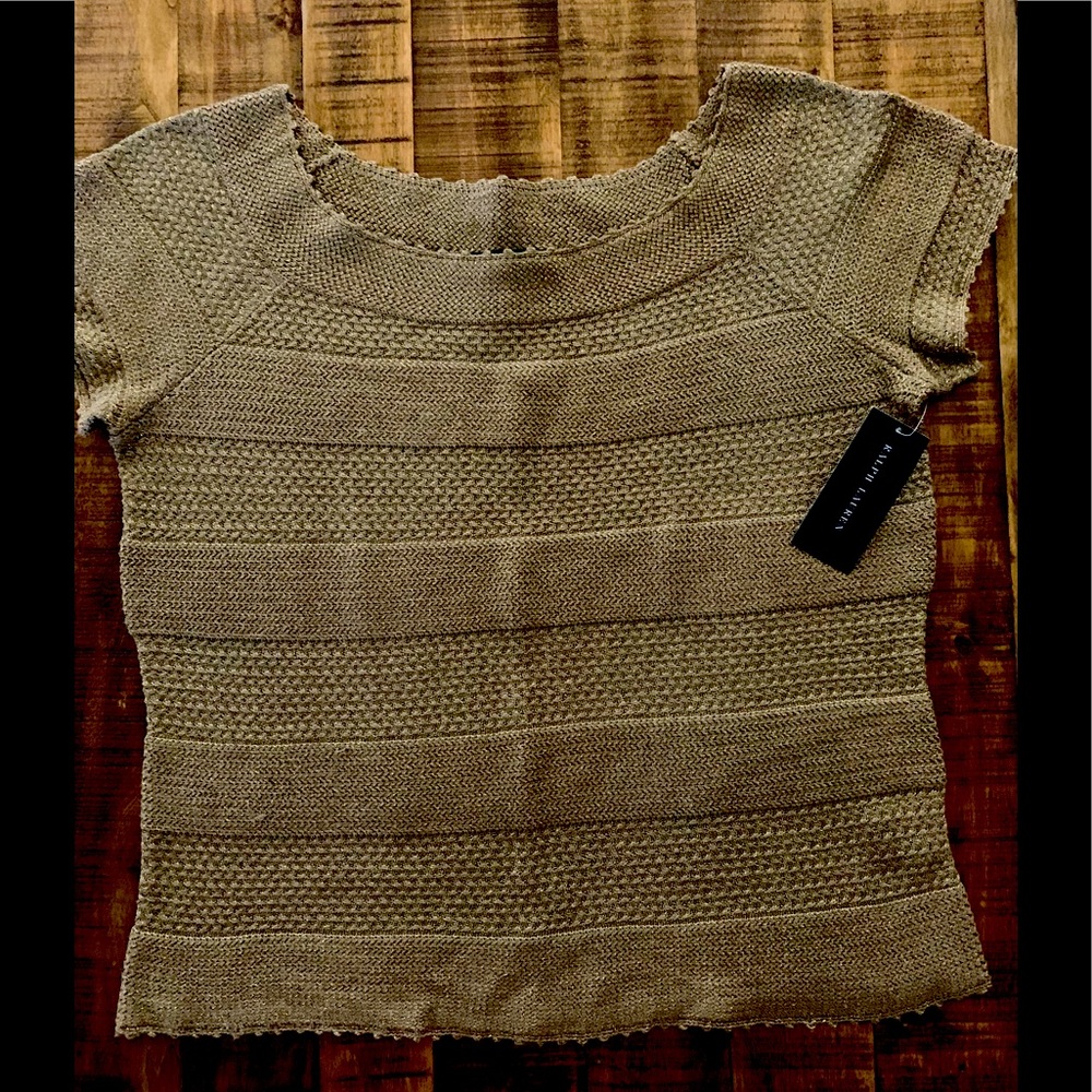 Ralph Lauren Vintage Gold Top - Medium